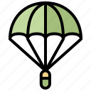 military, paratrooper, parachute, air, army, soldier, plane