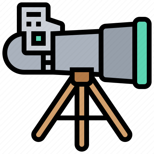 Binocular, equipment, spyglass, telescope, zoom icon - Download on Iconfinder