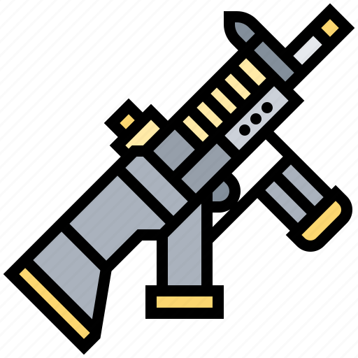 Automatic, danger, gunfire, rifle, weapon icon - Download on Iconfinder