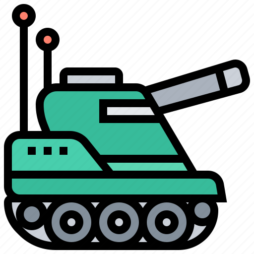 Battle, cannon, tank, troop, warfare icon - Download on Iconfinder