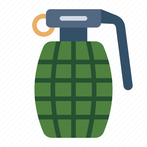 Grenade, weapon, army, military, war icon - Download on Iconfinder