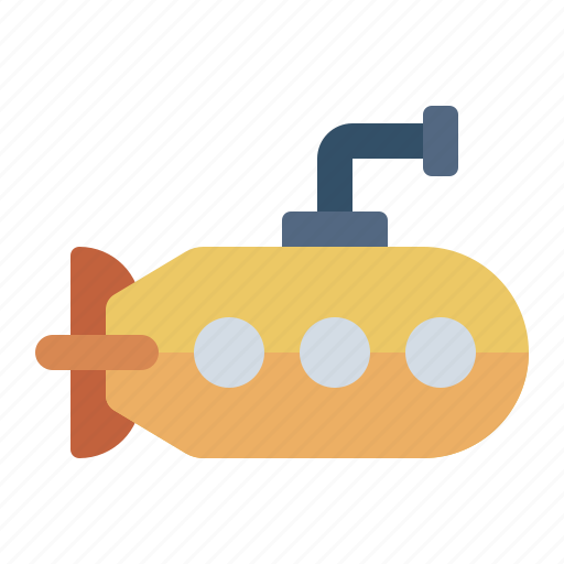 Submarine, vehicle, army, military, war icon - Download on Iconfinder