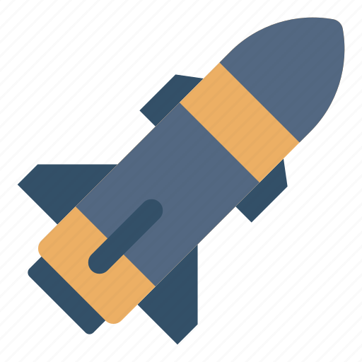 Missile, weapon, army, military, war icon - Download on Iconfinder