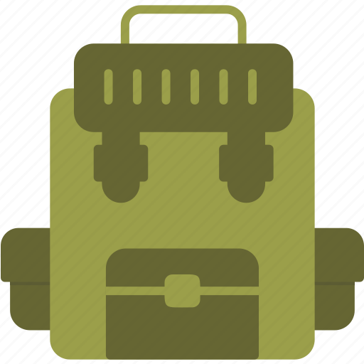 Military, backpack, army, bag, equipment, hiking, soldier icon - Download on Iconfinder