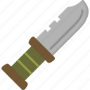 military, knife, combat, weapon, icon
