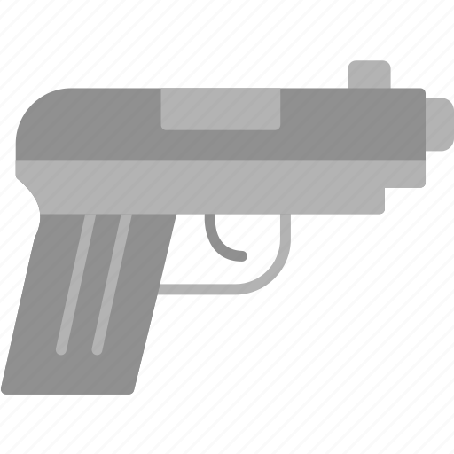 Pistol, gun, weapon, flower, no, war, icon icon - Download on Iconfinder