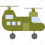 military, helicopter, aircraft, transportation, icon 
