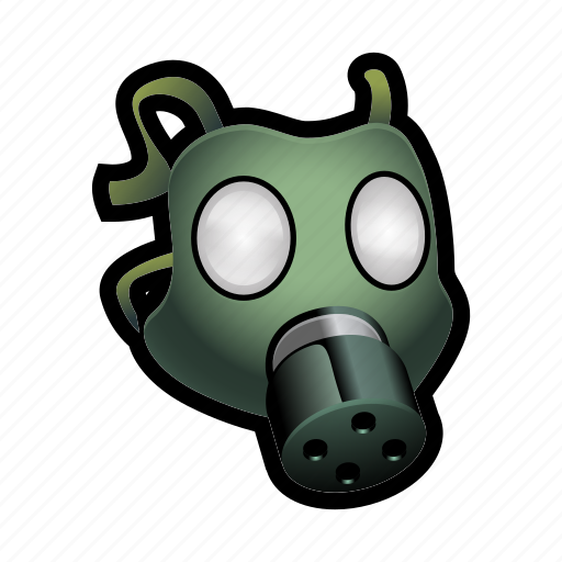 Gas, mask, military, poison, protection icon - Download on Iconfinder