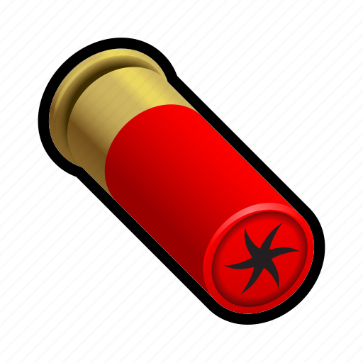 Ammo, fire, military, projectile, shoot, shotgun icon - Download on Iconfinder