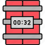 c4, time, bomb, countdown, detonator, dynamite, explosion, icon 