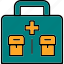 military, first, aid, kit, emergency, icon 