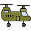 military, helicopter, aircraft, transportation, icon 