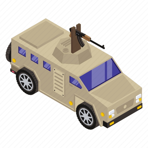 Military vehicle, armoured jeep, military jeep, military jeep machine, army transport icon - Download on Iconfinder