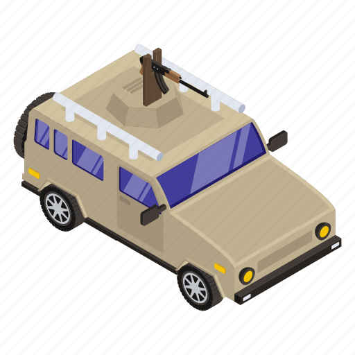 Military vehicle, armoured jeep, military jeep, jeep, army transport icon - Download on Iconfinder
