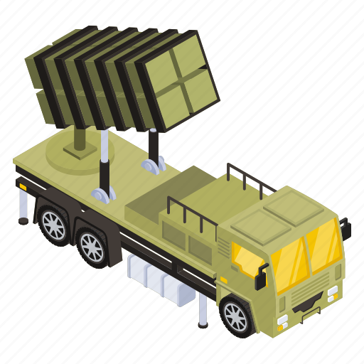 Army truck, military truck, weapon truck, armoured truck, military transport icon - Download on Iconfinder