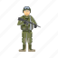 army, cartoon, force, military, soldier, war, weapons 
