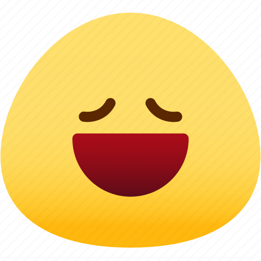 Emoji, emotion, expression, face, feeling, relax icon - Download on Iconfinder