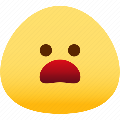 2, emoji, emotion, expression, face, feeling, stunning icon - Download on Iconfinder