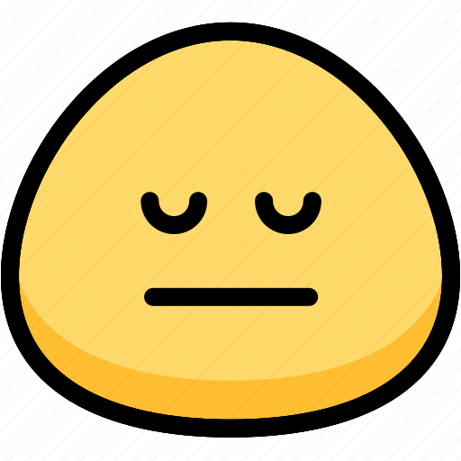 Emoji, emotion, expression, face, feeling, neutral icon - Download on Iconfinder