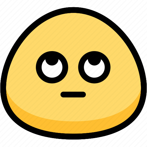 Emoji, emotion, expression, eyes, face, feeling, rolling icon - Download on Iconfinder
