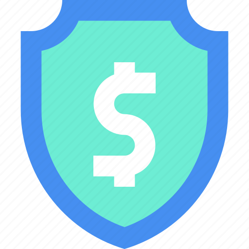 Shield, money insurance, protection, safety, secure, banking, finance icon - Download on Iconfinder