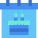 calendar, date, schedule, event, time, birthday party, celebration