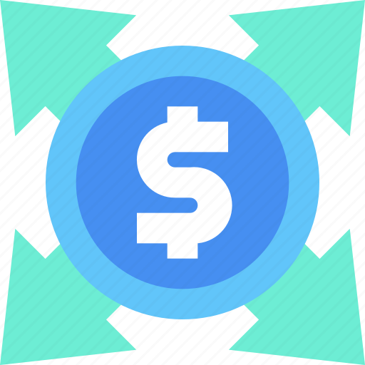 Expand, affiliate, currency, marketing, money, business, finance icon - Download on Iconfinder