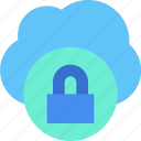 cloud security, lock, protection, padlock, secure, cloud data, network, database