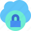 cloud security, lock, protection, padlock, secure, cloud data, network, database 