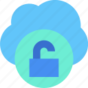 security unlock, password, protection lock, padlock, cloud data, network, database