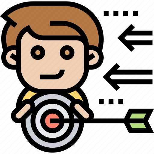 Targeting, aim, success, purpose, strategy icon - Download on Iconfinder