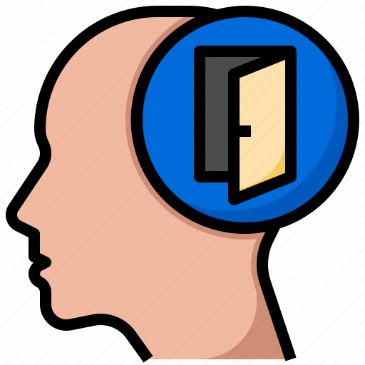 Open, minded, mind, psychology, emotion, thinking icon - Download on Iconfinder