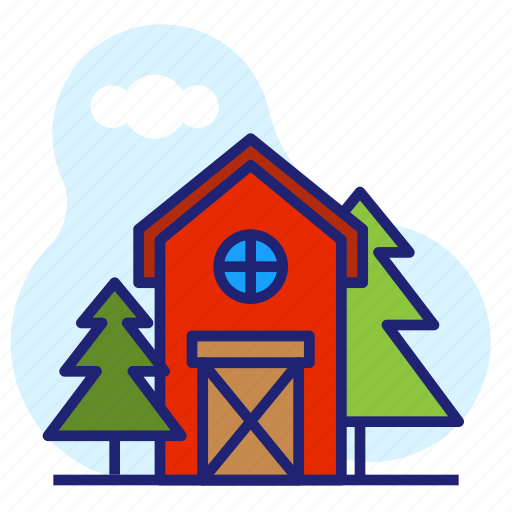 Barn, stable, warehouse, storage, building, construction, property icon - Download on Iconfinder