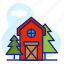 barn, stable, warehouse, storage, building, construction, property 
