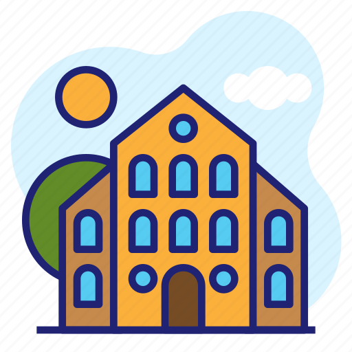 Building, construction, church, dome, cathedral, city, architecture icon - Download on Iconfinder