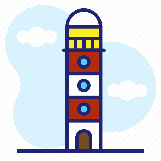 Building, construction, lighthouse, sea, water, architecture, work icon - Download on Iconfinder