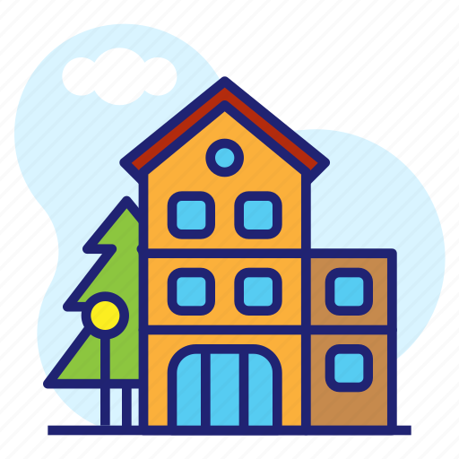 Building, office, construction, urban, house, property, home icon - Download on Iconfinder