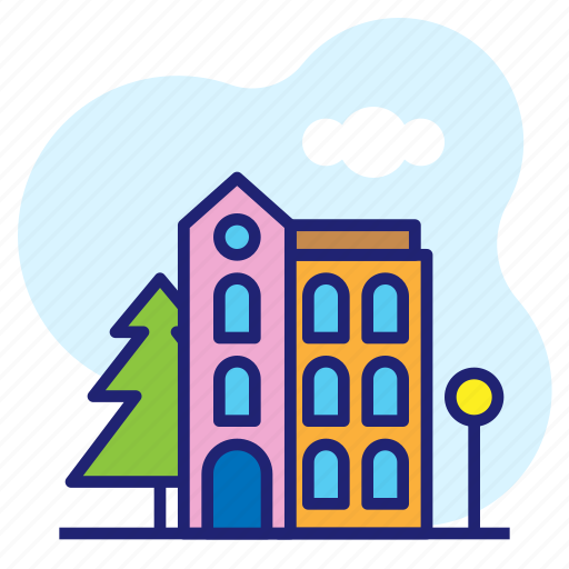 Building, office, urban, house, construction, home, business icon - Download on Iconfinder
