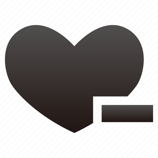 Favorite, remove, heart, love, like, valentine icon - Download on Iconfinder