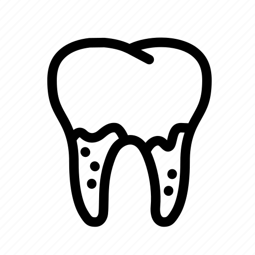 Decayed tooth, dental, dentist, dentistry, teeth, teeth cleaning, tooth icon - Download on Iconfinder