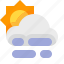 day, fog, material design, weather 