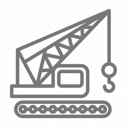 Construction, crane, lift, construction crane, construction site, industrial crane icon - Download on Iconfinder