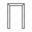door, frame, wood, house, door frame, doorframe 