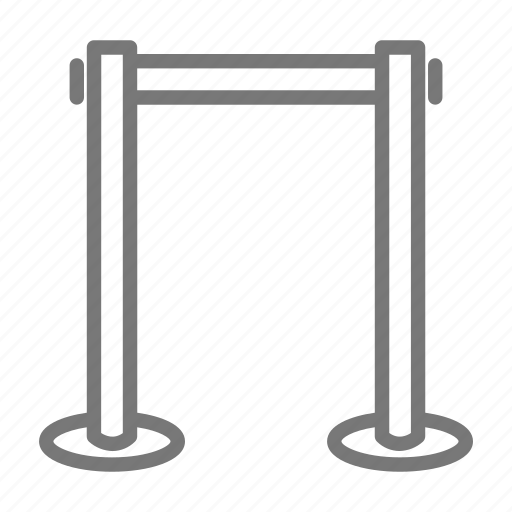 People, queue, rope, stanchion, line divider, crowd control icon - Download on Iconfinder