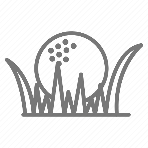 Ball, golf, rough, golf ball icon - Download on Iconfinder