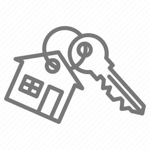 Key, moving, ring, new house, homeowner, key ring icon - Download on Iconfinder