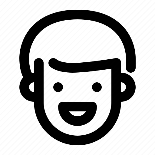 Boy, face, happy, man, person, talking icon - Download on Iconfinder