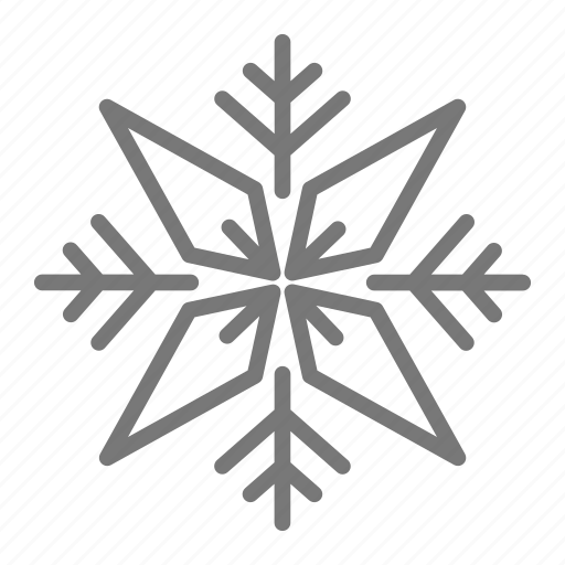 Flake, ice, precipitation, snow, winter, snowflake, snow flake icon - Download on Iconfinder