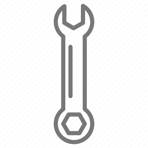 Construction, repair, tool, wrench, metal wrench icon - Download on Iconfinder