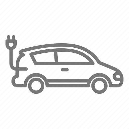 Battery, eco, electricity, plug in, electric vehicle, electric car, plug-in car icon - Download on Iconfinder